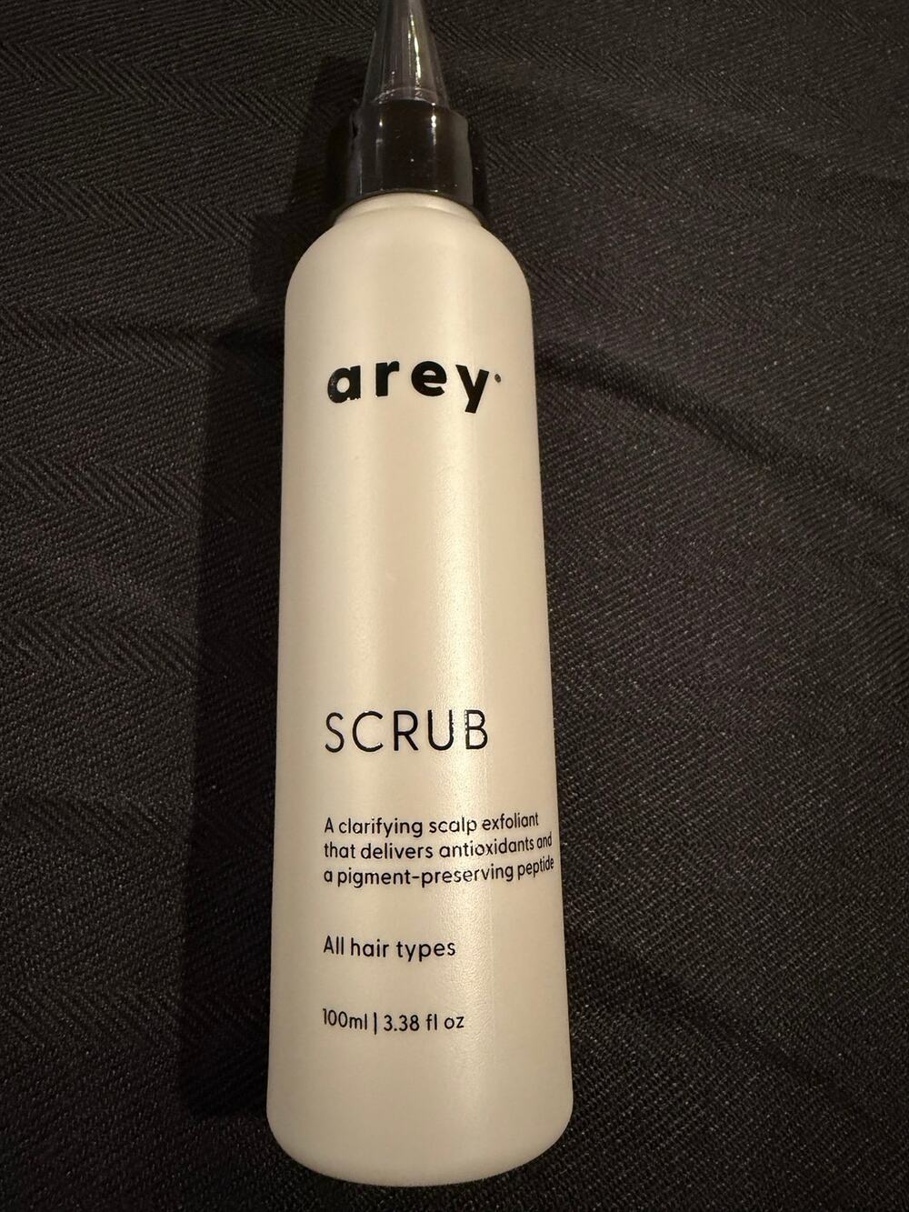 Arey Scrub Scalp Exfoliant 3.38 fl oz 100 mL Clarifying Treatment Color Safe